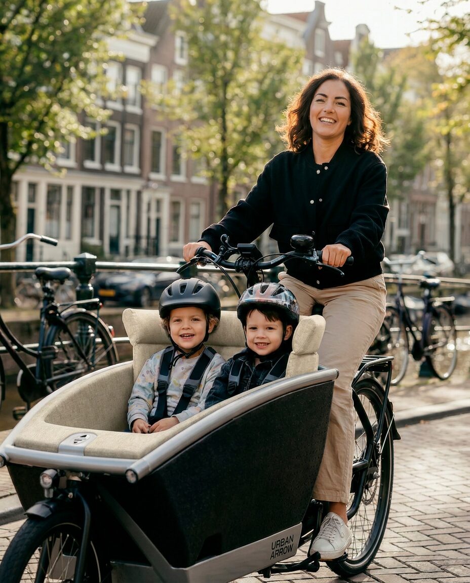 Bakfietskussen voor Vogue Carry in premium outdoorstof